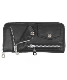 AddNinth（アドナインス）の「ライダースモチーフ ラウンドジップ長財布（財布）」