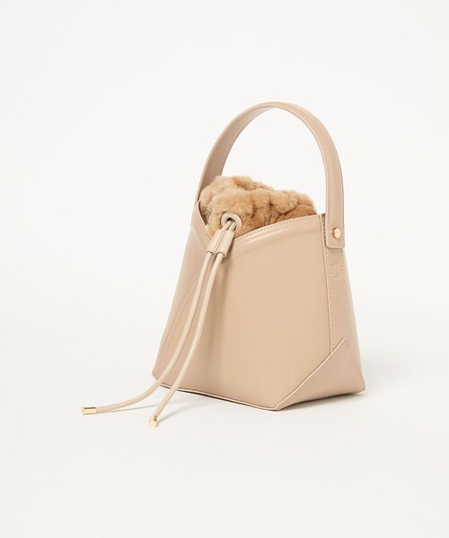 green label relaxing（グリーンレーベルリラクシング）の「5WAY バケットバッグ / ショルダーバッグ / 巾着（ショルダーバッグ・レディース・ブラック/ベージュ/ブラウン・FREE）」の10枚目の写真