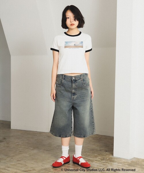 【半額以下】00s BeAmbition ハーフデニムパンツ 半額以下】00s BeAmbition ハーフデニムパンツ - メルカリ