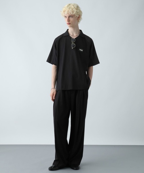 HARE（ハレ）の「シルバーパーツゲームシャツ(HARE)（Tシャツ/カットソー・メンズ・ホワイト/ブラック/ピンク・FREE）」の6枚目の写真