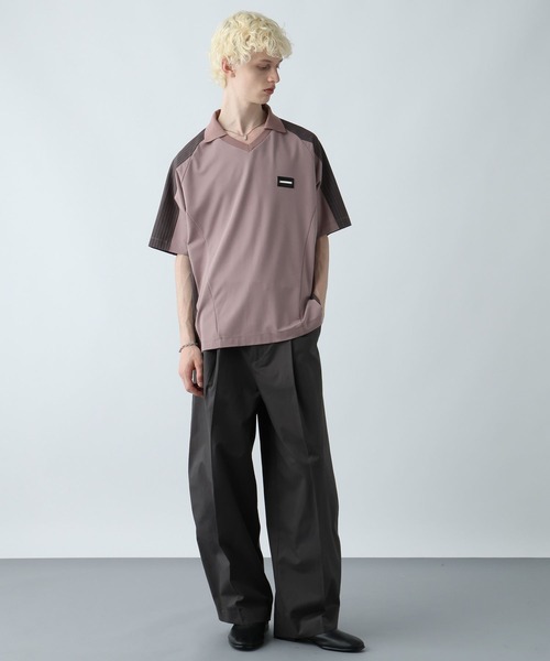 HARE（ハレ）の「シルバーパーツゲームシャツ(HARE)（Tシャツ/カットソー・メンズ・ホワイト/ブラック/ピンク・FREE）」の9枚目の写真