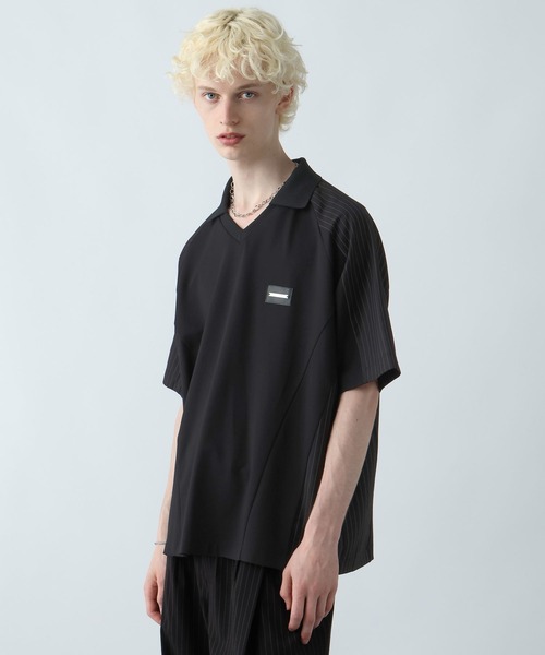 HARE（ハレ）の「シルバーパーツゲームシャツ(HARE)（Tシャツ/カットソー・メンズ・ホワイト/ブラック/ピンク・FREE）」の12枚目の写真