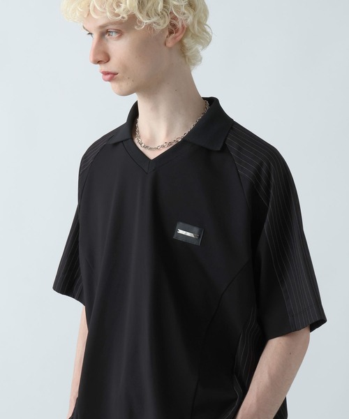 HARE（ハレ）の「シルバーパーツゲームシャツ(HARE)（Tシャツ/カットソー・メンズ・ホワイト/ブラック/ピンク・FREE）」の13枚目の写真