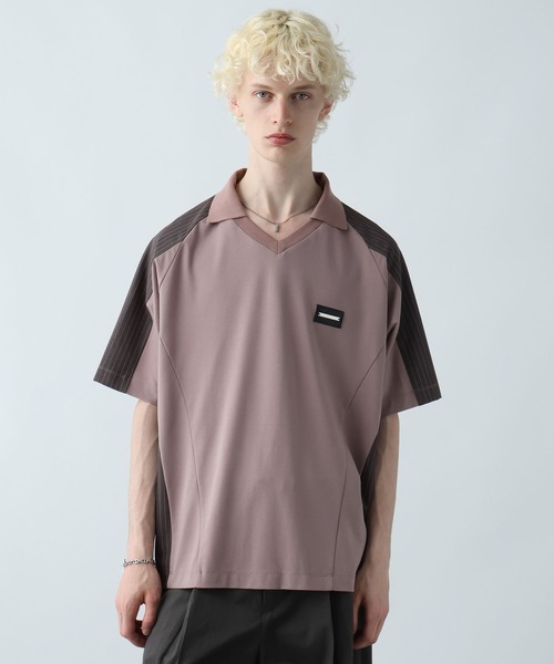 HARE（ハレ）の「シルバーパーツゲームシャツ(HARE)（Tシャツ/カットソー・メンズ・ホワイト/ブラック/ピンク・FREE）」の14枚目の写真