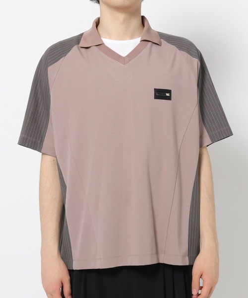 HARE（ハレ）の「シルバーパーツゲームシャツ(HARE)（Tシャツ/カットソー・メンズ・ホワイト/ブラック/ピンク・FREE）」の15枚目の写真