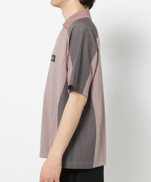 HARE（ハレ）の「シルバーパーツゲームシャツ(HARE)（Tシャツ/カットソー・メンズ・ホワイト/ブラック/ピンク・FREE）」の16枚目の写真