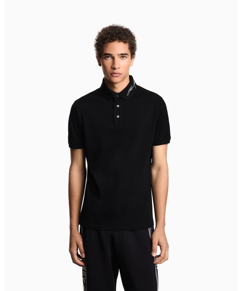 エンポリオ・アルマーニ&Supreme コラボダークグレー ポロシャツ undefined