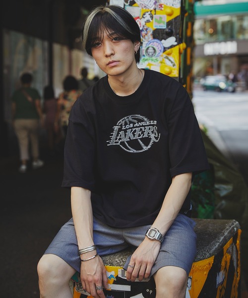 NBA「LOS ANGELS LAKERS」：NBA別注 ロサンゼルスレイカーズ Tシャツ