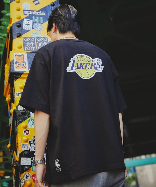NBA「LOS ANGELS LAKERS」：NBA別注 ロサンゼルスレイカーズ T