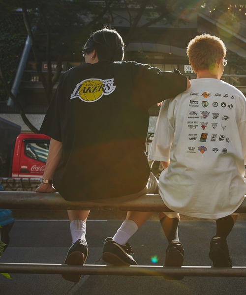 NBA「LOS ANGELS LAKERS」：NBA別注 ロサンゼルスレイカーズ Tシャツ