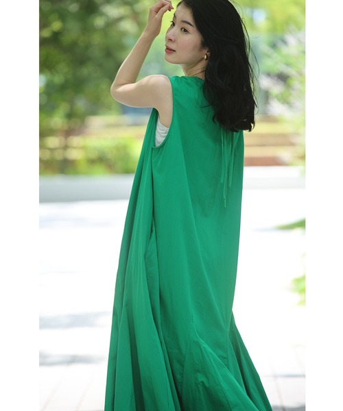 cawaii（カワイイ）の「大人の遊び心 夏カラーワンピース（ワンピース・レディース・グリーン/ピンク/ブルー/イエロー/レッド・FREE）」の8枚目の写真