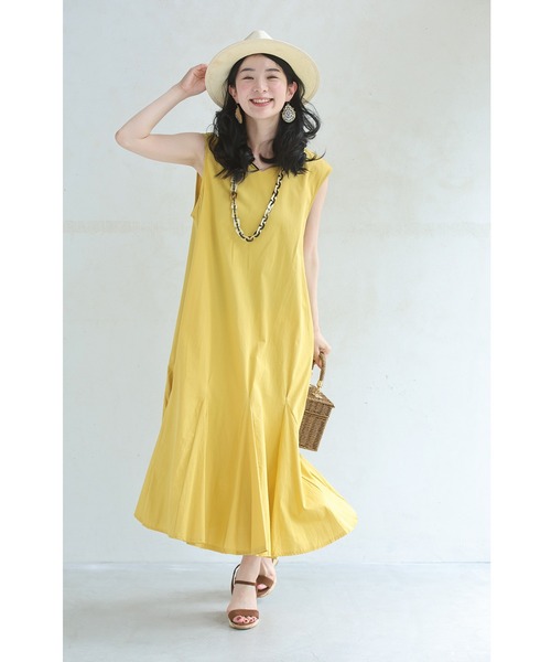 cawaii（カワイイ）の「大人の遊び心 夏カラーワンピース（ワンピース・レディース・グリーン/ピンク/ブルー/イエロー/レッド・FREE）」の12枚目の写真