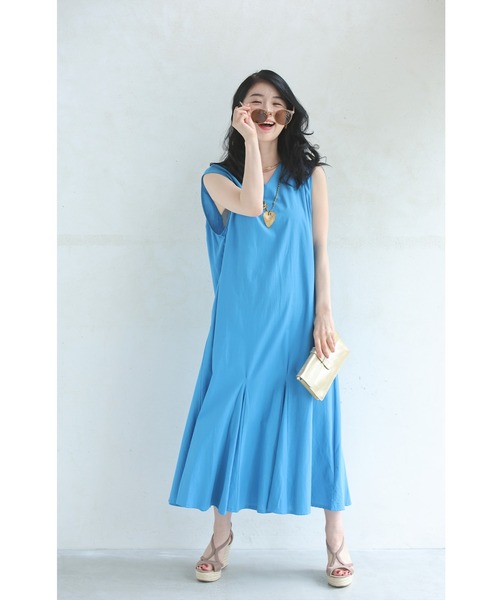 cawaii（カワイイ）の「大人の遊び心 夏カラーワンピース（ワンピース・レディース・グリーン/ピンク/ブルー/イエロー/レッド・FREE）」の17枚目の写真