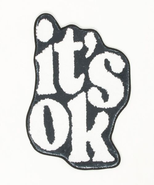 MGV(エムジーヴィー)の「”it‘s ok”ラグ(ラグ/マット・メンズ・ブラック・FREE)」の2枚目の写真
