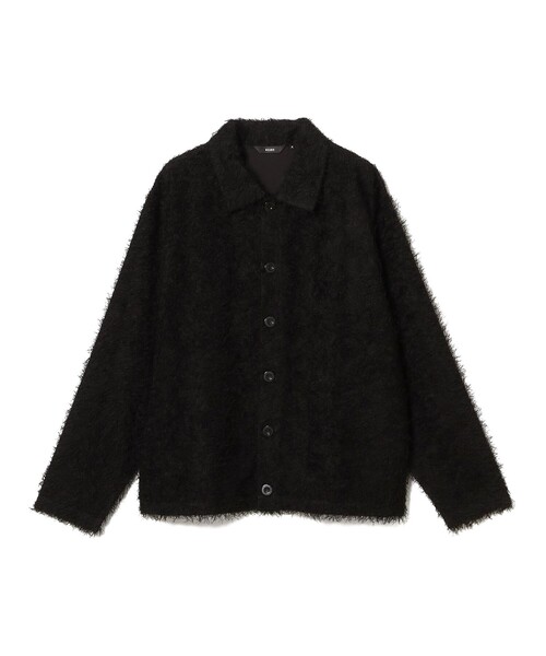 BEAMS（ビームス）の「リラックスフィット フリンジ シャツ（シャツ/ブラウス・メンズ・ベージュ系その他/ブラック・S/M/L/XL）」の12枚目の写真