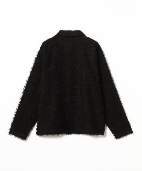 BEAMS（ビームス）の「リラックスフィット フリンジ シャツ（シャツ/ブラウス・メンズ・ベージュ系その他/ブラック・S/M/L/XL）」の13枚目の写真