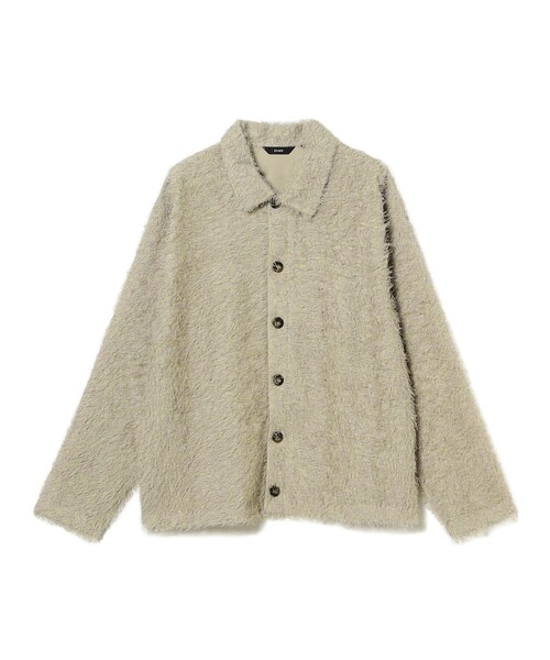 BEAMS（ビームス）の「リラックスフィット フリンジ シャツ（シャツ/ブラウス・メンズ・ベージュ系その他/ブラック・S/M/L/XL）」の15枚目の写真