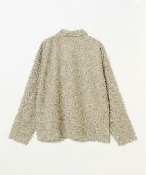 BEAMS（ビームス）の「リラックスフィット フリンジ シャツ（シャツ/ブラウス・メンズ・ベージュ系その他/ブラック・S/M/L/XL）」の18枚目の写真