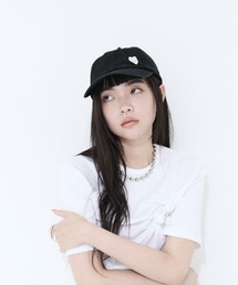 La Maison de Lyllis（メゾンドリリス）の「【LY/エルワイ】《STUDIOUS別注》Washed Garabato cap & Vintage Pin Set/ウォッシュドガラバトキャップ/ヴィンテージ加工（キャップ）」