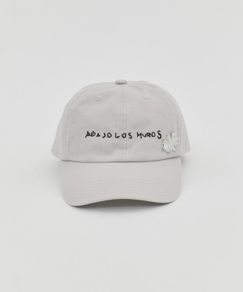 LY（エルワイ）の「【LY/エルワイ】《STUDIOUS別注》Washed Garabato cap & Vintage Pin Set/ウォッシュドガラバトキャップ/ヴィンテージ加工（キャップ・レディース・ライトグレー/グリーン/ブラック・FREE）」の12枚目の写真