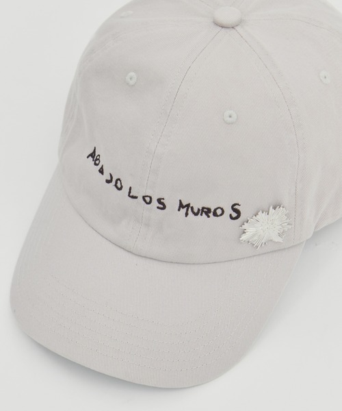 LY（エルワイ）の「【LY/エルワイ】《STUDIOUS別注》Washed Garabato cap & Vintage Pin Set/ウォッシュドガラバトキャップ/ヴィンテージ加工（キャップ・レディース・ライトグレー/グリーン/ブラック・FREE）」の8枚目の写真