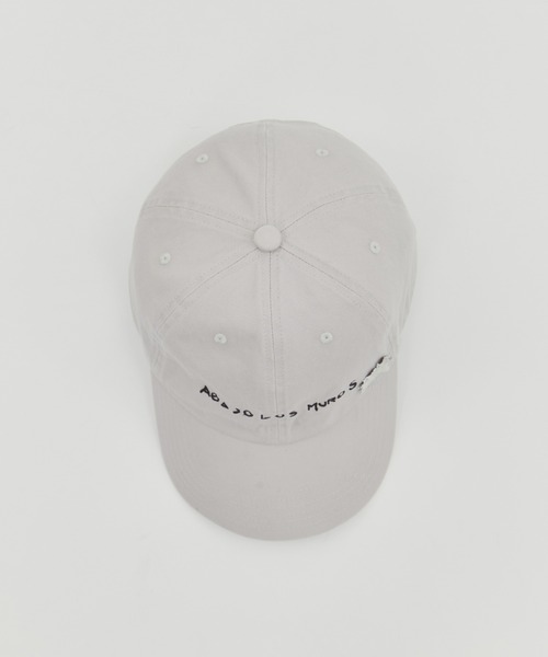 LY（エルワイ）の「【LY/エルワイ】《STUDIOUS別注》Washed Garabato cap & Vintage Pin Set/ウォッシュドガラバトキャップ/ヴィンテージ加工（キャップ・レディース・ライトグレー/グリーン/ブラック・FREE）」の9枚目の写真