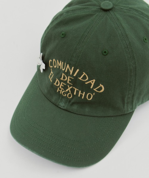 LY（エルワイ）の「【LY/エルワイ】《STUDIOUS別注》Washed Garabato cap & Vintage Pin Set/ウォッシュドガラバトキャップ/ヴィンテージ加工（キャップ・レディース・ライトグレー/グリーン/ブラック・FREE）」の17枚目の写真