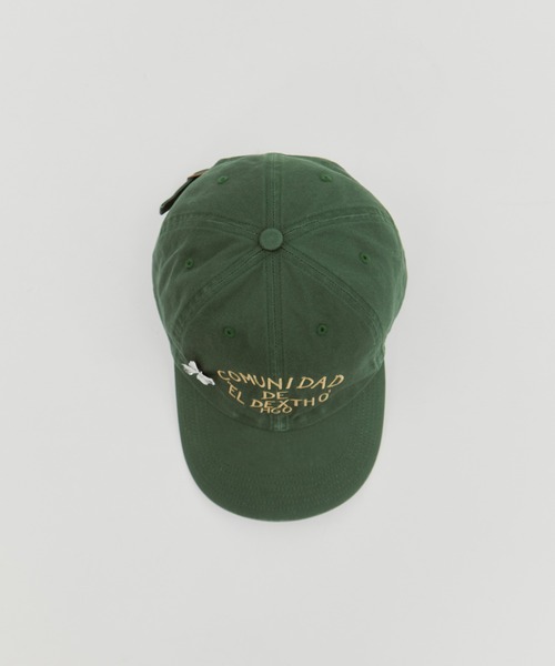 LY（エルワイ）の「【LY/エルワイ】《STUDIOUS別注》Washed Garabato cap & Vintage Pin Set/ウォッシュドガラバトキャップ/ヴィンテージ加工（キャップ・レディース・ライトグレー/グリーン/ブラック・FREE）」の18枚目の写真