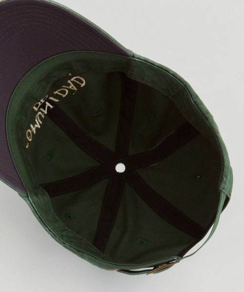 LY（エルワイ）の「【LY/エルワイ】《STUDIOUS別注》Washed Garabato cap & Vintage Pin Set/ウォッシュドガラバトキャップ/ヴィンテージ加工（キャップ・レディース・ライトグレー/グリーン/ブラック・FREE）」の13枚目の写真