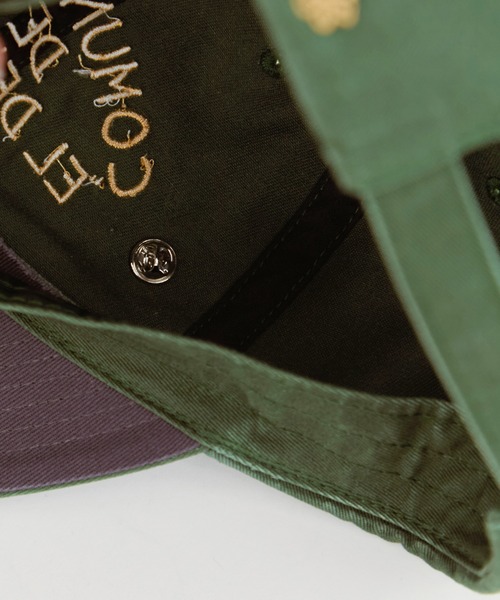 LY（エルワイ）の「【LY/エルワイ】《STUDIOUS別注》Washed Garabato cap & Vintage Pin Set/ウォッシュドガラバトキャップ/ヴィンテージ加工（キャップ・レディース・ライトグレー/グリーン/ブラック・FREE）」の4枚目の写真