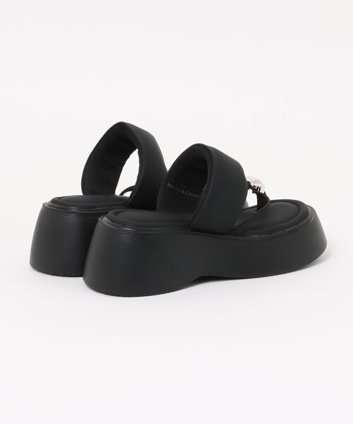 l motif thong sandals 【knuth marf】 Knuth Marf metal motif thong sandals（サンダル）｜Knuth Marf