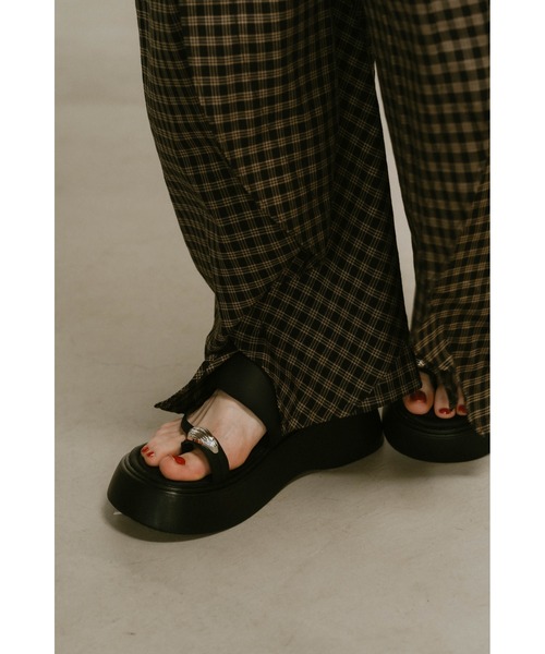 Knuth Marf metal motif thong sandals（サンダル）｜Knuth Marf