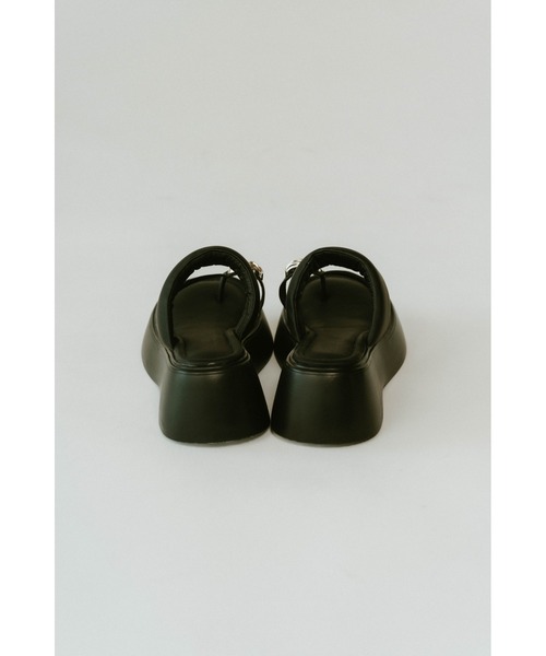 靴 Knuth Marf l motif thong sandals Knuth Marf - metal motif thong sandals / メタルモチーフ