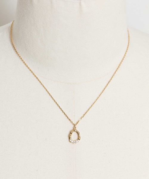 NOELA（ノエラ）の「ニュアンスビジューネックス（ネックレス・レディース・ゴールド/シルバー・フリー）」の4枚目の写真