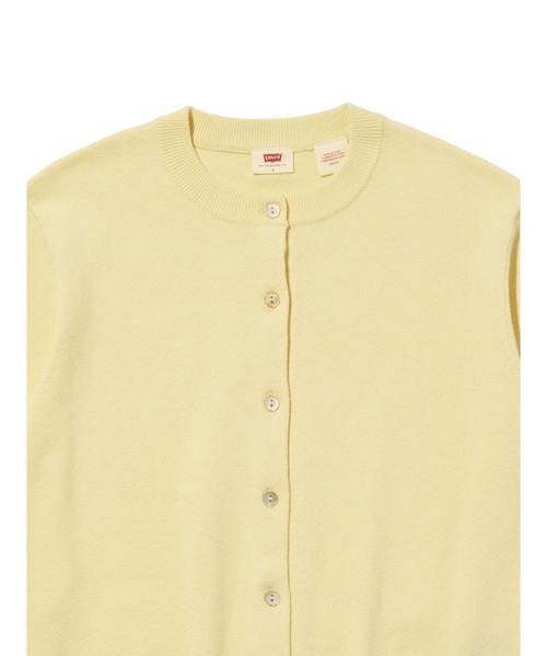 Levi's(リーバイス)の「Levi's/リーバイス スーパーソフト クルーネックカーディガン(カーディガン/ボレロ・レディース・イエロー・M/S/XS)」の10枚目の写真