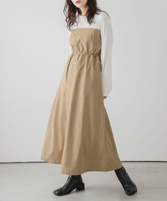 セール】UPPER EMBROIDERY FLARE DRESS（ドレス）｜Ameri