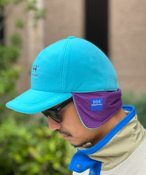 HELLY HANSEN（ヘリーハンセン）の「【HELLY HANSEN】TSC Fleece Cap（キャップ・メンズ・アクア/グレー・FREE）」の7枚目の写真
