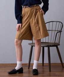 NICOLE CLUB | パイピングハーフパンツ(その他パンツ)