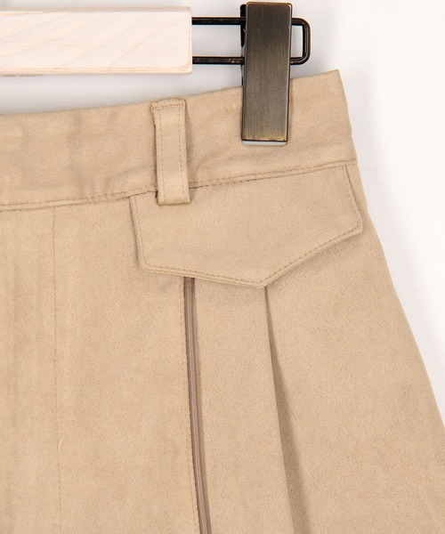 NICOLE CLUB（ニコル　クラブ）の「パイピングハーフパンツ（その他パンツ・レディース・チャコール/ベージュ/キャメル・MEDIUM）」の17枚目の写真