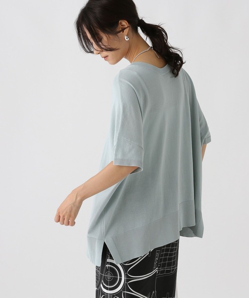 Elura（エルーラ）の「2WAYポンチョニット/588494（ニット/セーター・レディース・オレンジ/ブラウン/ライトブルー/ブラック・FREE）」の20枚目の写真