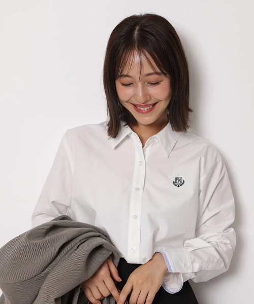 新品タグ付 Apuweiser-riche ライン刺繍ブラウス ホワイト1 Apuweiser 
