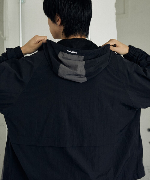 セール】TECH NYLON HOODIE/テックナイロンフーディー/UMBRO別注(限定