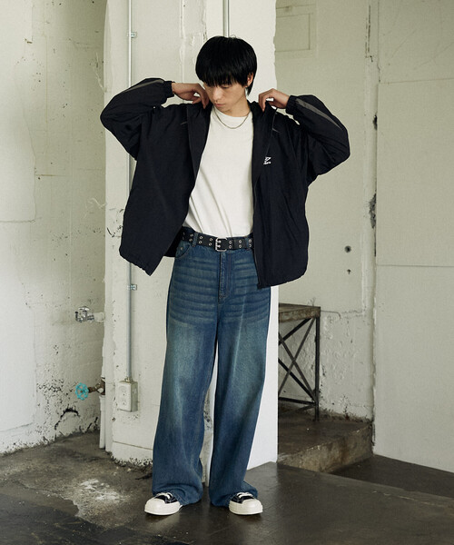 セール】TECH NYLON HOODIE/テックナイロンフーディー/UMBRO別注(限定