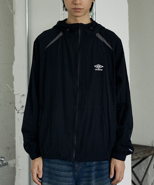 セール】TECH NYLON HOODIE/テックナイロンフーディー/UMBRO別注(限定