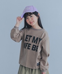 ZERO standerd（ゼロスタンダード）の「zero standard/ゼロスタンダード LIFE BE　ロングＴシャツ（Tシャツ/カットソー）」