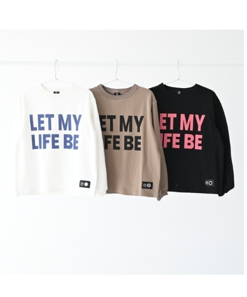 ZERO standerd(ゼロスタンダード)の「zero standard/ゼロスタンダード LIFE BE ロングTシャツ(Tシャツ/カットソー・キッズ・ブラック/オフホワイト/ベージュ・110cm/120cm/130cm/140cm/150cm/160cm/100cm)」の22枚目の写真