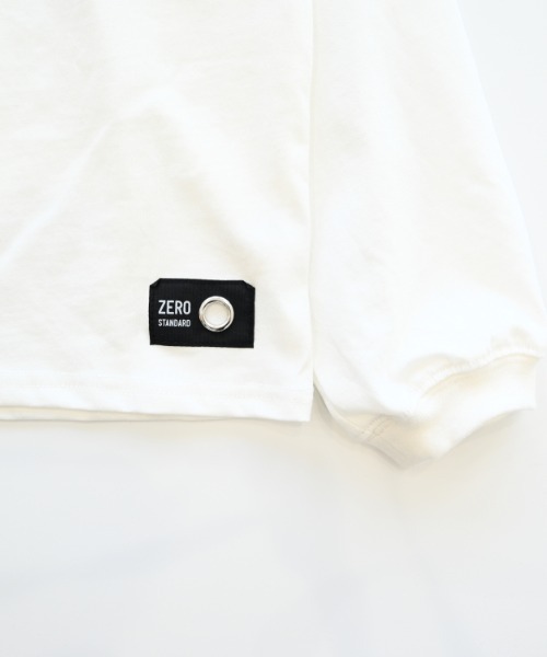 ZERO standerd(ゼロスタンダード)の「zero standard/ゼロスタンダード LIFE BE ロングTシャツ(Tシャツ/カットソー・キッズ・ブラック/オフホワイト/ベージュ・110cm/120cm/130cm/140cm/150cm/160cm/100cm)」の4枚目の写真