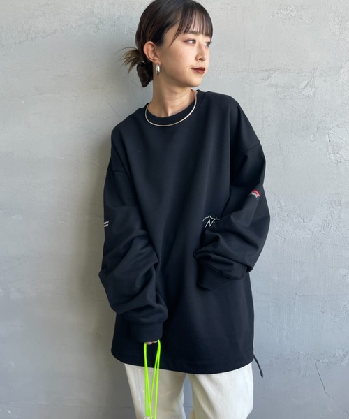 NANGA/ナンガ] 別注 ワンポイント刺繍ロゴ ドローコード