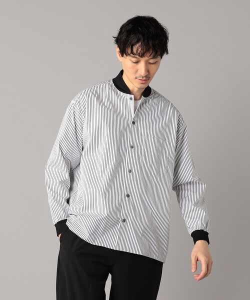 LIVERANO&LIVERANO ストライプ ヘンプ地 シャツ LIVERANO&LIVERANO ストライプ ヘンプ地 シャツ - メルカリ