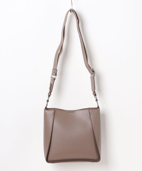 STELLA McCARTNEY（ステラマッカートニー）の「Stella Logo Shoulder Bag / ステラ ロゴ ショルダー バッグ（ショルダーバッグ・レディース・アッシュブラウン・ONE SIZE）」の2枚目の写真